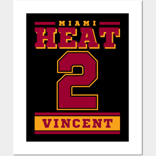 Miami Heat Vincent 2 Edition Champions Posters and Art